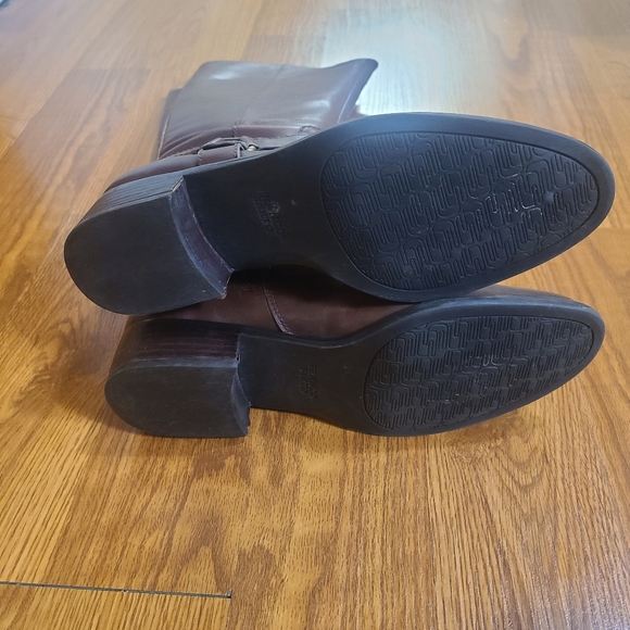 Franco Sarto Brown Riding Boots Size 9 - Picture 5 of 8